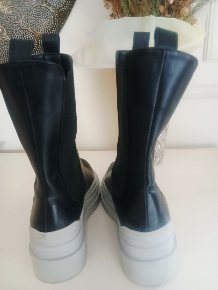 Siyah Platform  Kadın Bot - Görsel 3