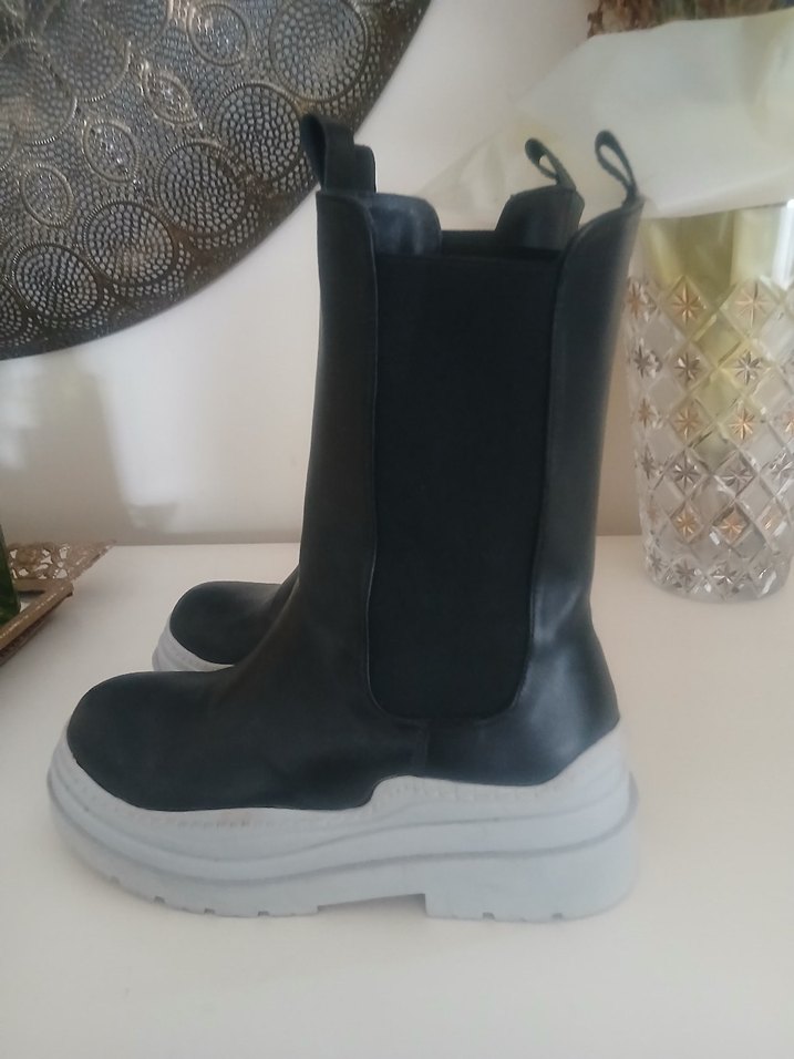 Siyah Platform  Kadın Bot - Görsel 5