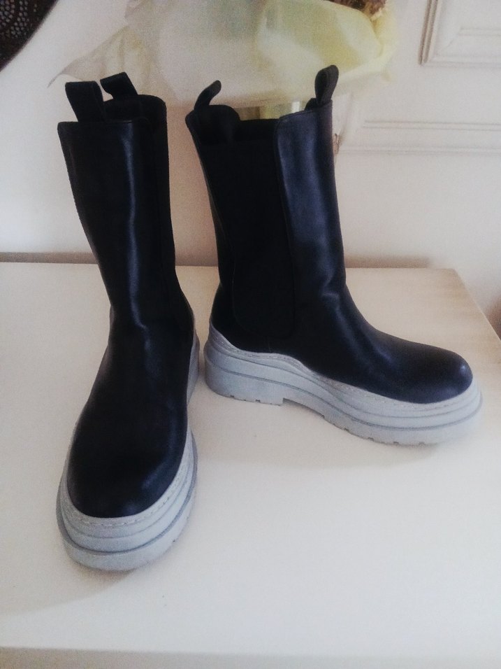 Siyah Platform  Kadın Bot - Görsel 2