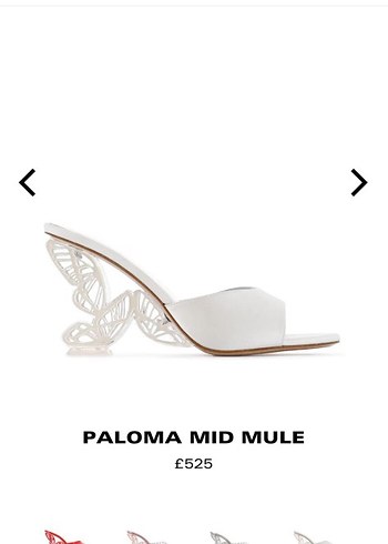 sophia webster Beyaz Yüksek Topuklu Kadın Abiye Ayakkabı - Görsel 9