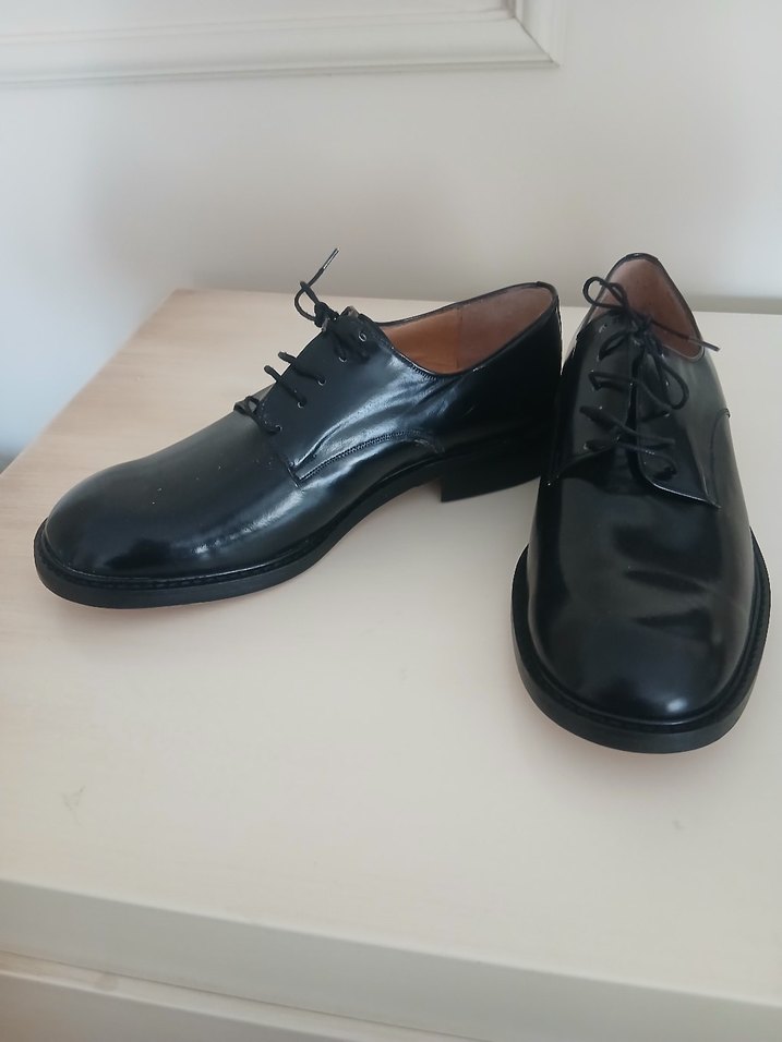 Erkek Siyah Klasik Ayakkabı - Görsel 2