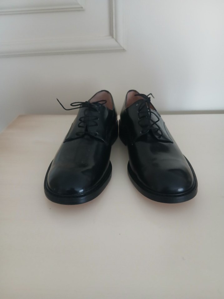 Erkek Siyah Klasik Ayakkabı - Görsel 4