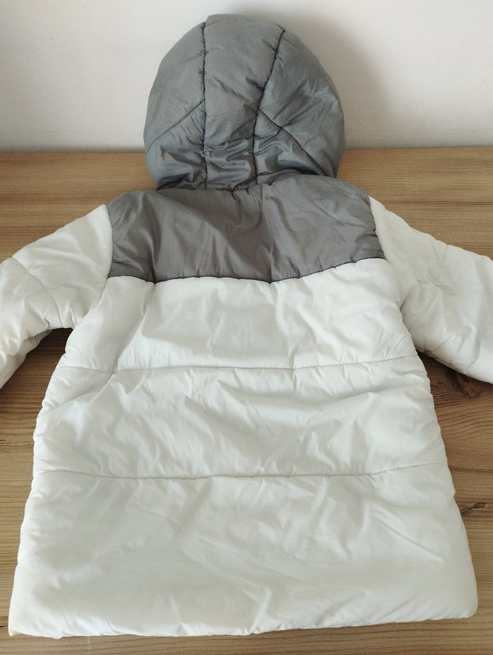 Kapüşonlu Fermuarlı Erkek Çocuk Mont - Görsel 3