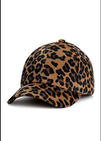 H&M sahte leopar şapka 