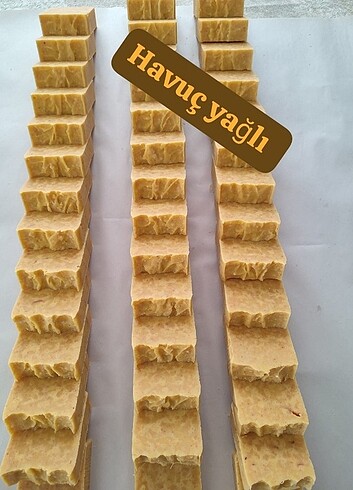 Havuç yağlı zeytinyağı sabunumuz #zeytinyağı #doğal #dogalsabun 
