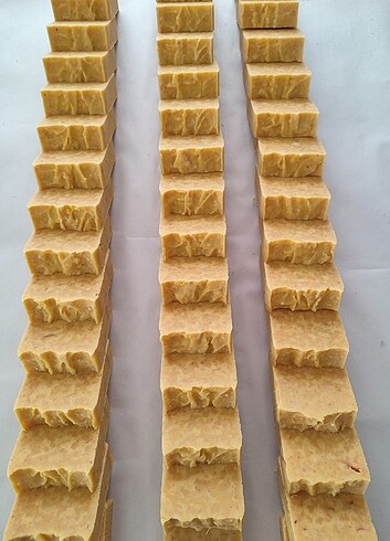 Havuç yağlı zeytinyağı sabunumuz #zeytinyağı #doğal #dogalsabun - Görsel 4