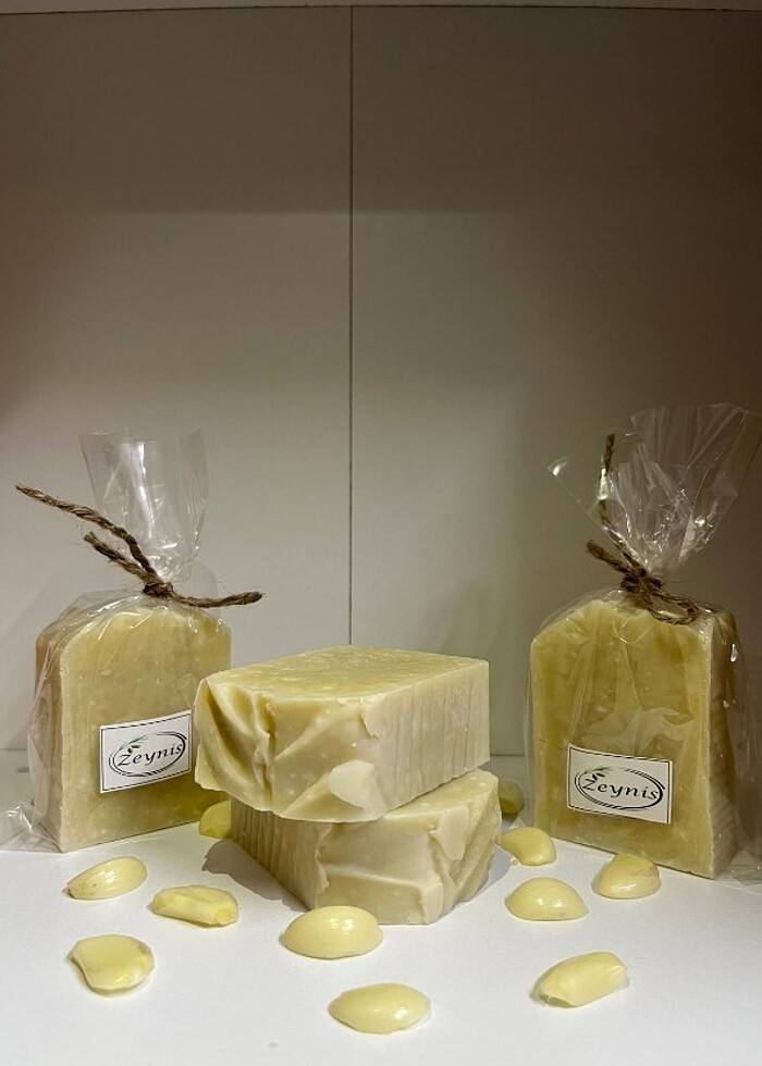 Sarımsak yağlı zeytinyağı sabunu #zeytinyağı #doğal #doğalsabun - Görsel 2