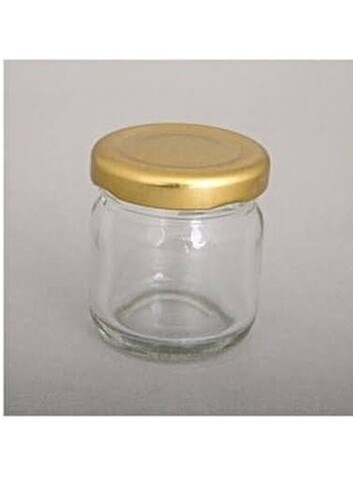 10 Adet Mini cam kavanoz (40 cc ) #kavanoz #saklamakabı #cam - Görsel 2