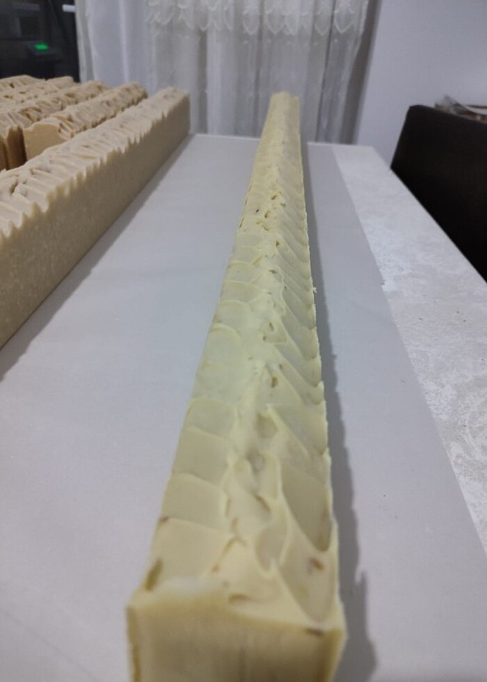 Papatya yağlı zeytinyağı sabunu #papatya #zeytinyağı #sabun - Görsel 4