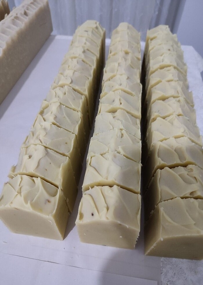 Papatya yağlı zeytinyağı sabunu #papatya #zeytinyağı #sabun - Görsel 3