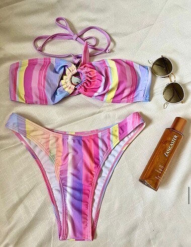 Sheinside Renkli tatlış bikini????????