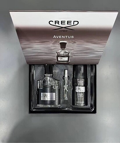 Creed Aventus muhteşem erkek kokusu seti????????????