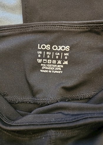 Los ojos Siyah Kadın İspanyol Paça Tayt - Görsel 5