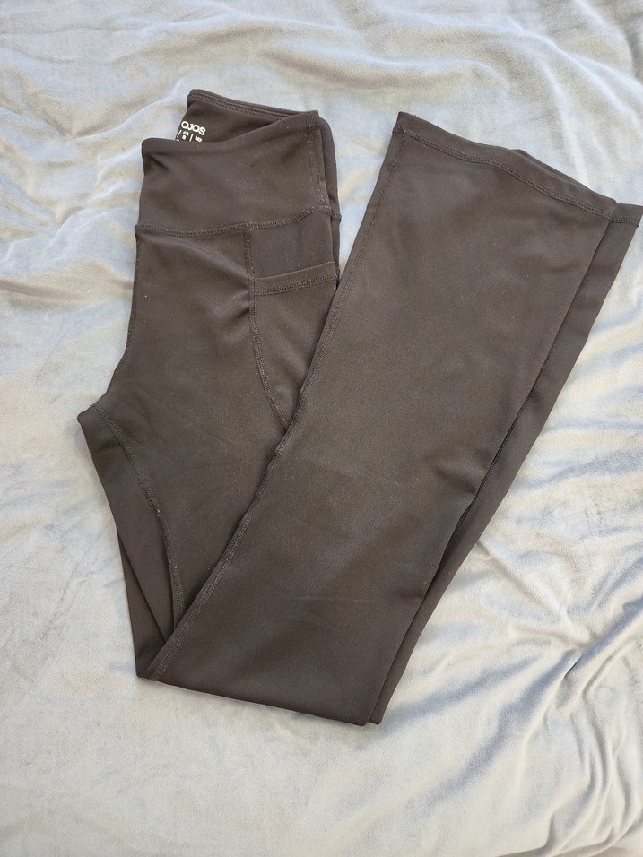 Los ojos Siyah Kadın İspanyol Paça Tayt - Görsel 4