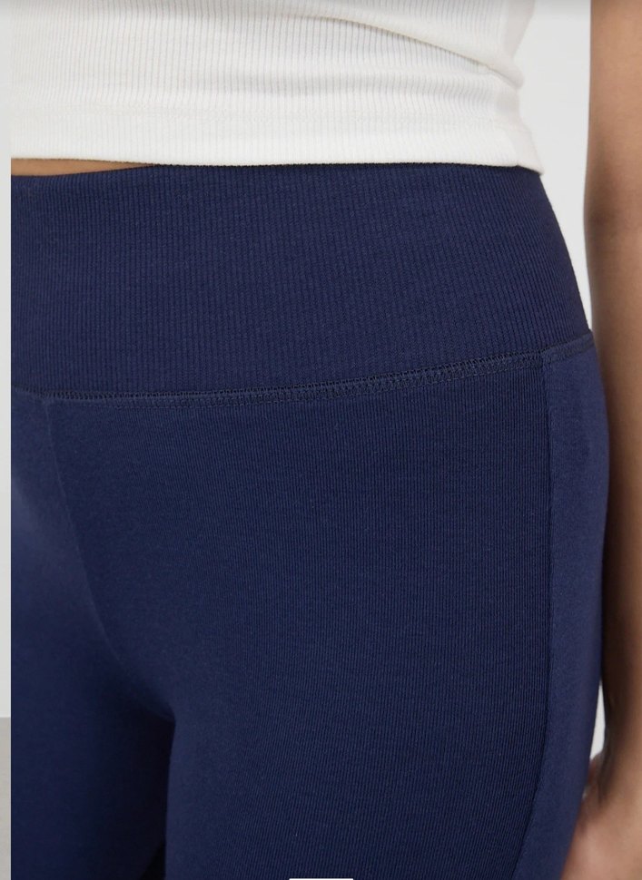 Addax lacivert ispanyol paça tayt - Görsel 2