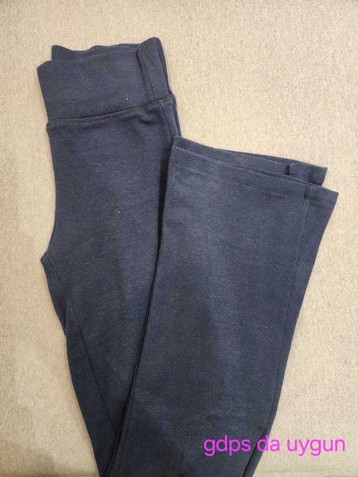 Addax lacivert ispanyol paça tayt - Görsel 5