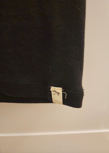 Oxxo Siyah Kayık Yaka Tişört - Görsel 4