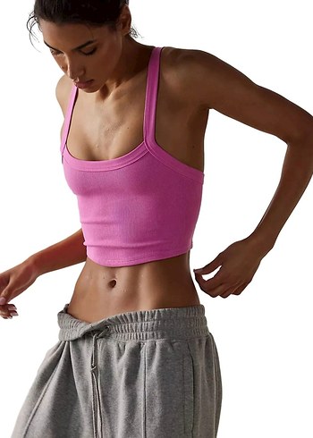 Free people pembe üst - Görsel 5