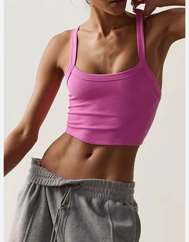 Free people pembe üst - Görsel 4