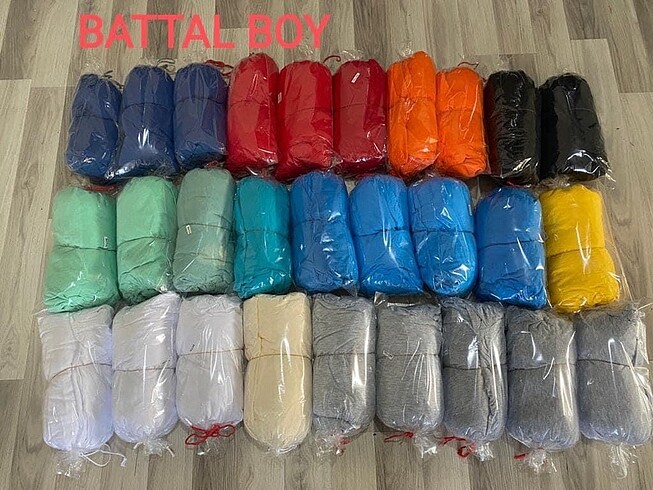 Beden çeşitli Renk Penye Lastikli Yatak Çarşafı