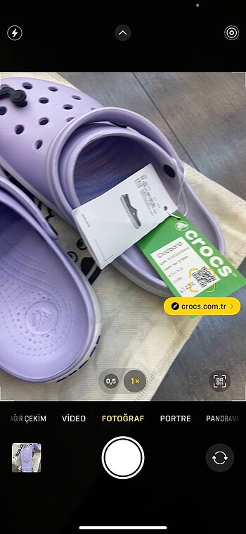 Crocs İTHAL TOZ TORBALI CROCS