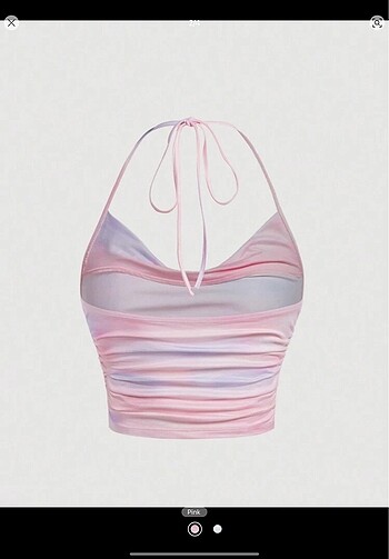 Sheinside crop üst