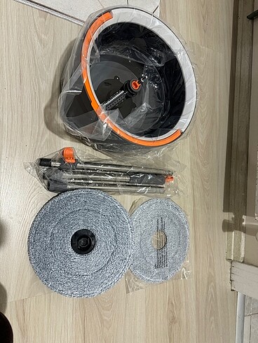 Beden Temiz ve Kirli Suyu Ayıran Otomatik Temizlik Seti-Hiç Kullanılma