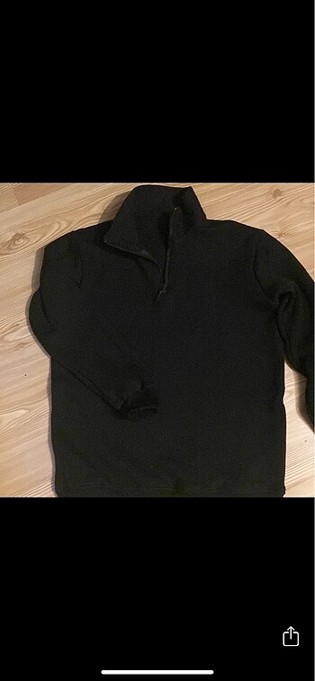 Yarım fermuarlı sweatshirt
