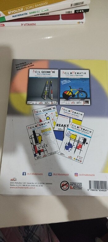 Acil matematik Ayt soru bankasi