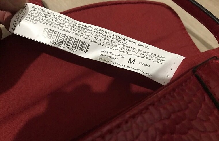  Beden Stradivarius kol çantası