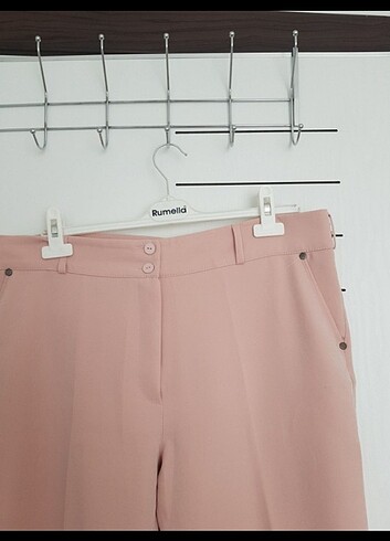 46 Beden pembe Renk Pantolon