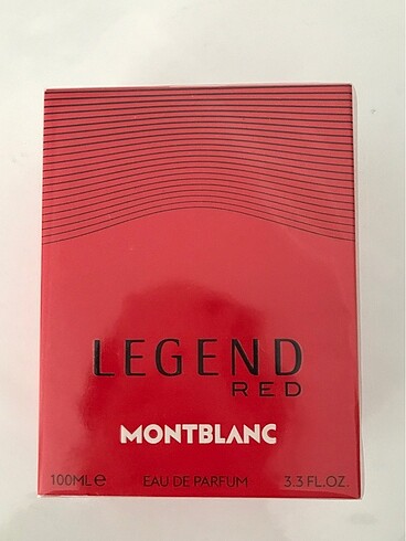 Mont Blanc Legend Red Montblanc