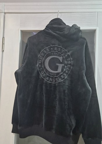 Guess erkek Peluş Sweatshirt - Görsel 2