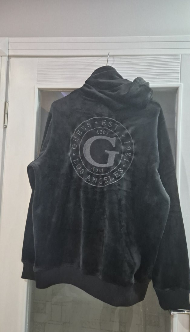 Guess erkek Peluş Sweatshirt - Görsel 2
