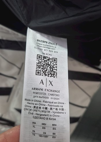 Fermuarlı Beyaz Erkek Sokak Stili Mont - Görsel 4