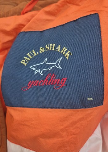 3xl Beden turuncu Renk PAUL & ŞHARK Turuncu Erkek Fermuarlı Yelek