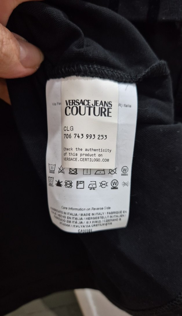 Siyah Baskılı Erkek Polo Tişört - Görsel 3