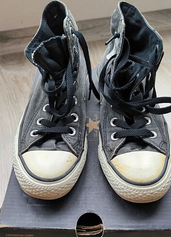 36 Beden gri Renk Converse gri kot Converse ayakkabı
