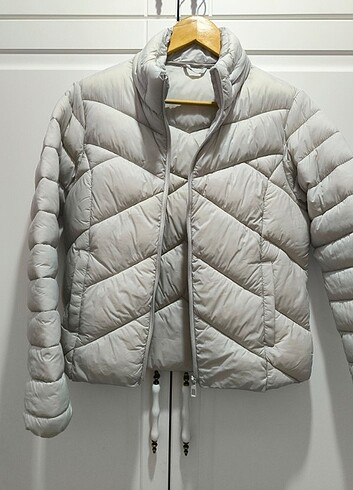 Mavi jeans kısa kadın mont 