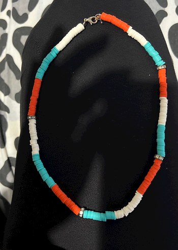 Renkli Boncuklu Uzun Bohem Kolye - Görsel 2