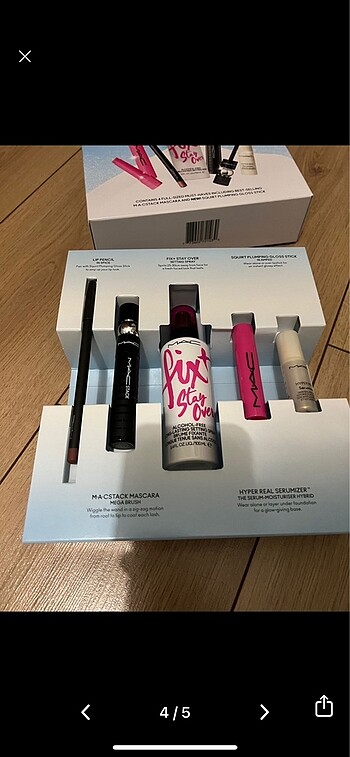 Beden Mac frosted favorites set