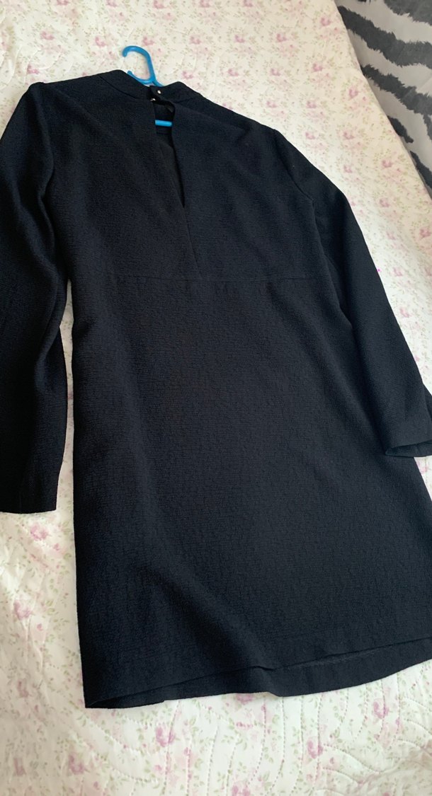 Siyah mango Şık elbise - Görsel 2