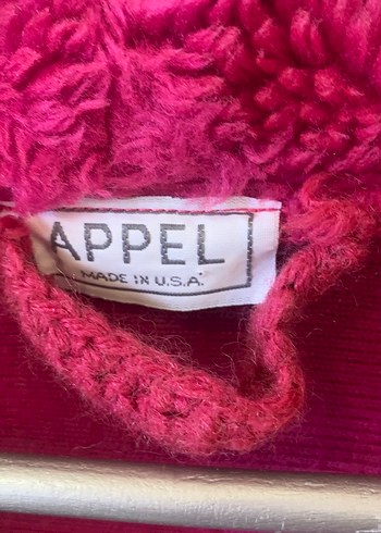 Fuşya Uzun Peluş Kadın Kaban - Görsel 5