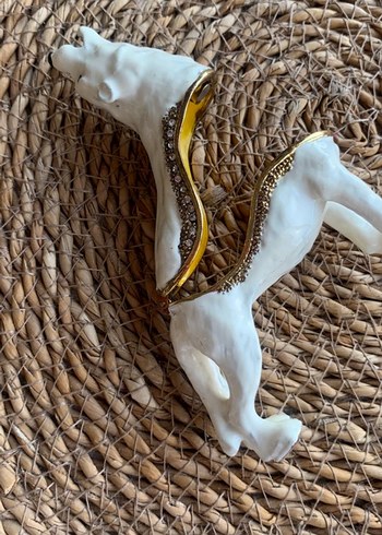 Beyaz Dekoratif Ayı Figürü - Görsel 2