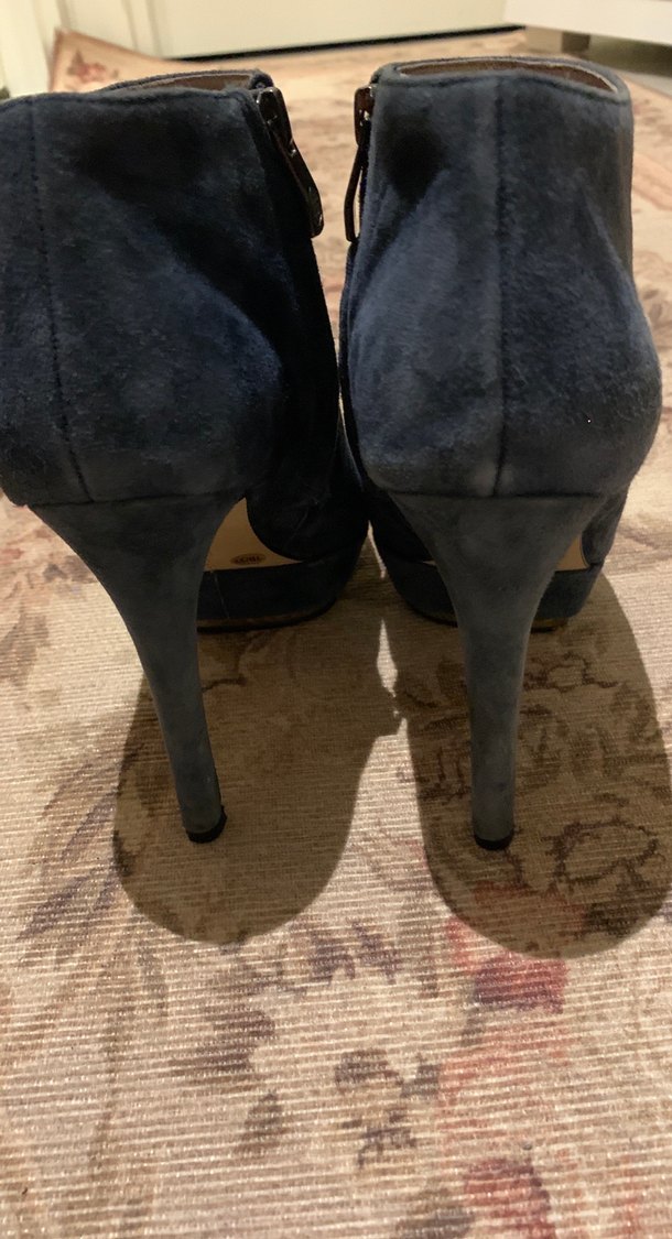 Süet Stiletto Topuklu Kadın Bot Vince Camuto - Görsel 3