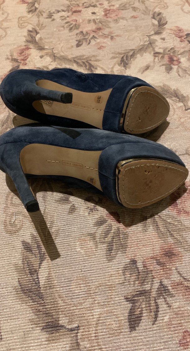 Süet Stiletto Topuklu Kadın Bot Vince Camuto - Görsel 5