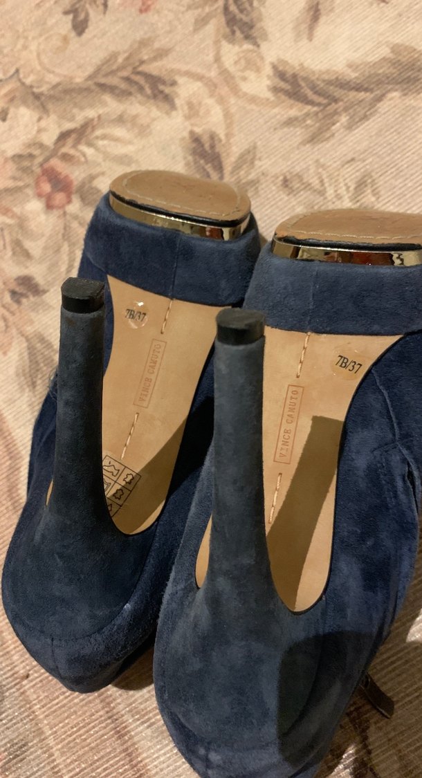 Süet Stiletto Topuklu Kadın Bot Vince Camuto - Görsel 4