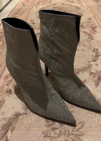 Lame Topuklu kadın Bot - Görsel 8