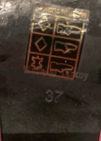 Parlak Fuşya Western Desenli Deri Çizme - Görsel 5