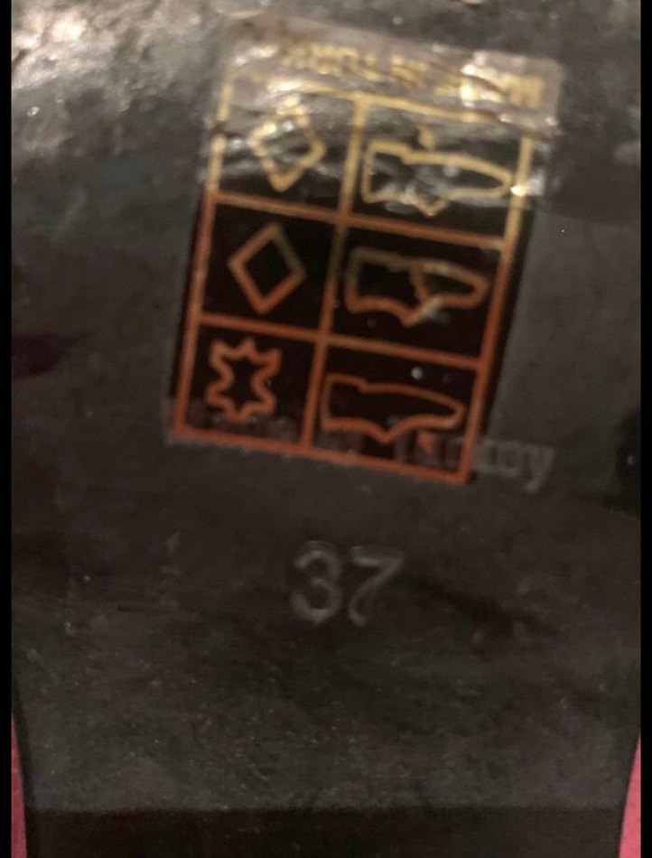 Parlak Fuşya Western Desenli Deri Çizme - Görsel 5